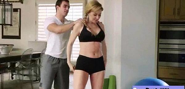  Hard Intercorse Action With Big Tits Slut Mommy (sasha sean) clip-26